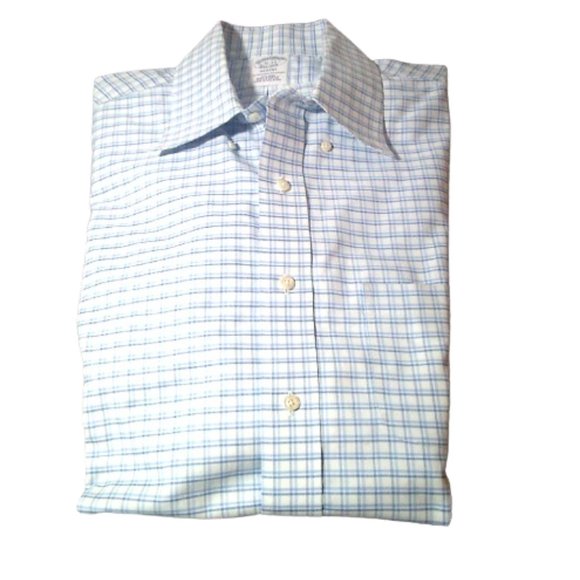 Brooks Brothers Madison Fit Size 19/35 (2XL) Performance Shirt Non-Iron NWT - Picture 1 of 9